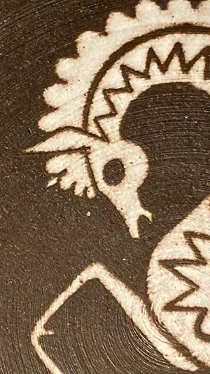 Joop Puntman - voor AMHA – Gestileerd paard op keramisch wandbord – ca. 1960 kopen? Bied vanaf 65!