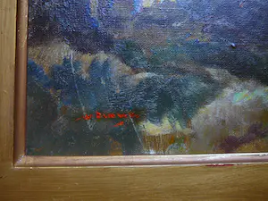 Jan Damme - Boerderij in nazomers landschap -olieverf circa 1940- kopen? Bied vanaf 100!