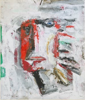 Nico Molenkamp - De Indiaan met fraaie lijst! kopen? Bied vanaf 225!