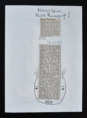 Siep van den Berg - COLLAGE en TEKENING # recto/verso, 1992, nieuwstaat kopen? Bied vanaf 48!