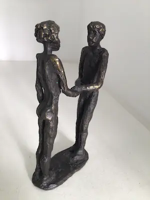 Astrid Veldhuyzen-Koppen - Sculptuur “ DANK “ kopen? Bied vanaf 1!