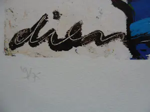 Peter Diem - Zeefdruk Cow - handgesigneerd kopen? Bied vanaf 40!