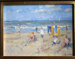 Arie-Kees van Noort - Strandgezicht kopen? Bied vanaf 350!