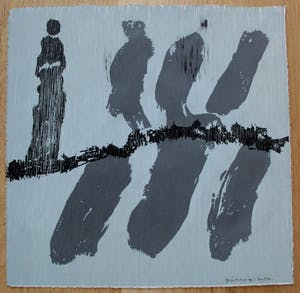 Jef Diederen - Houtsnede - 1991 kopen? Bied vanaf 50!