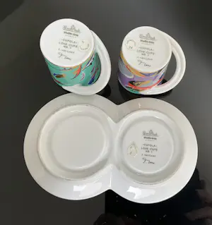 Rosenthal - ‘CUPOLA LOVE CUPS’ en SCHAALTJE kopen? Bied vanaf 55!