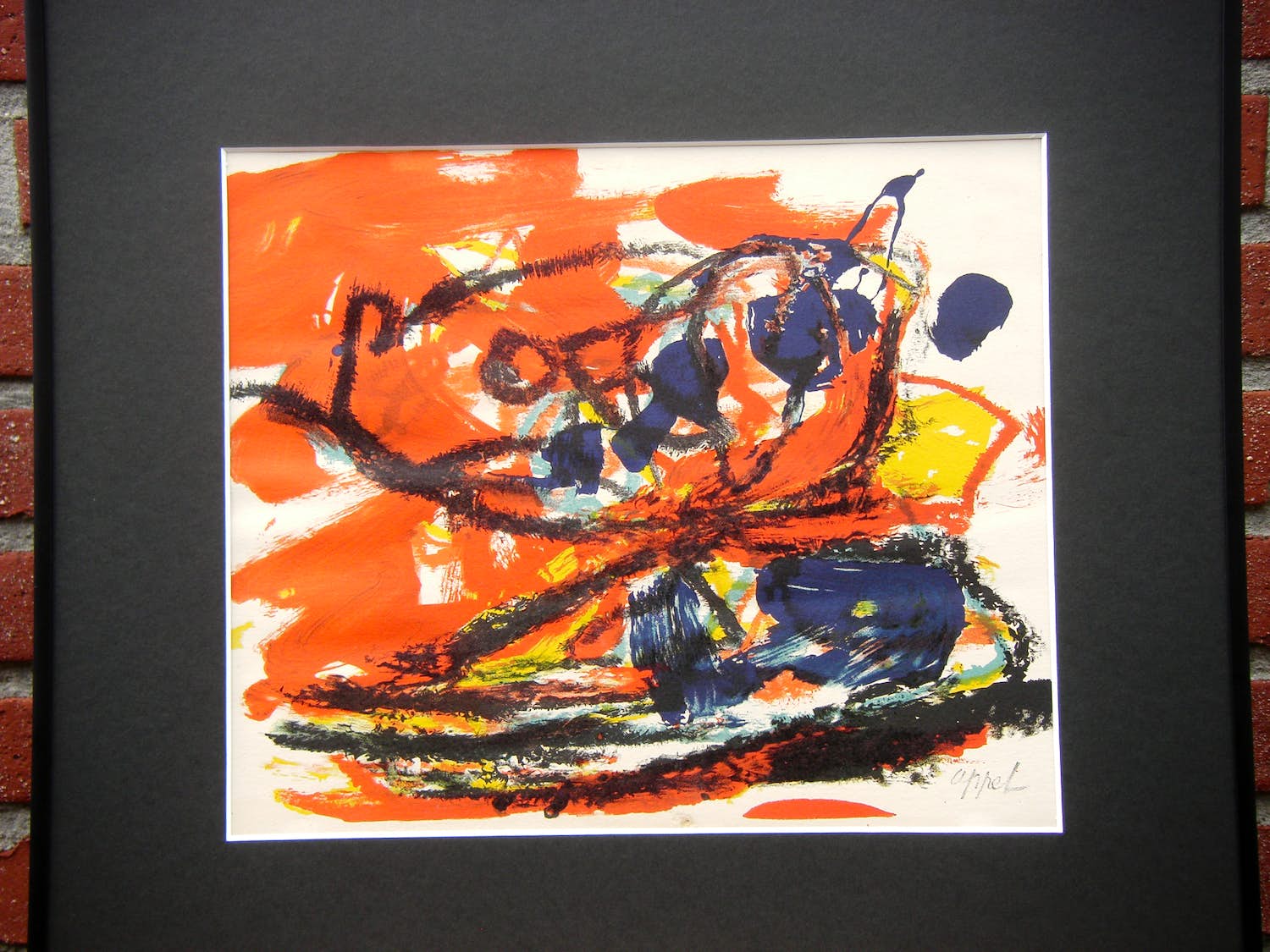 Karel Appel - Musique barbare: Litho (ingelijst)-boek-lp verkocht voor € 500!