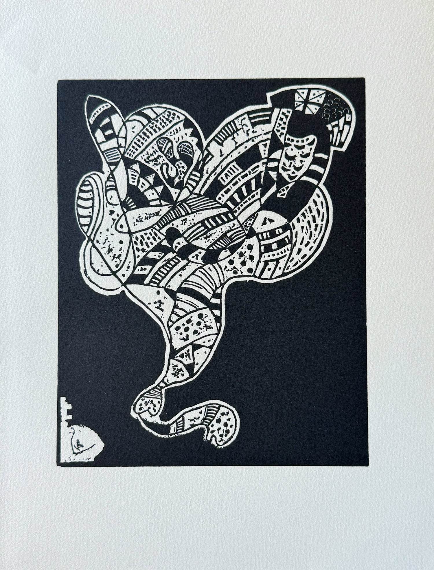 Wassily Kandinsky - 10 Origin Original- Holzschnitt 1944 Roethel 203 kopen? Bied vanaf 75!