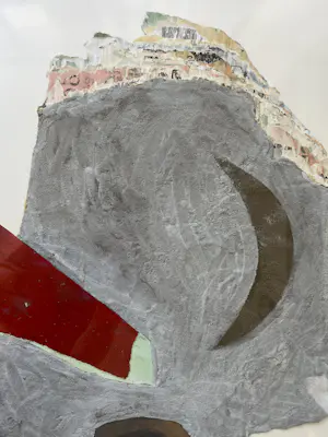 AcheterKlaus Baumgärtner - Grote collage met museale allure? Enchérissez de 495!