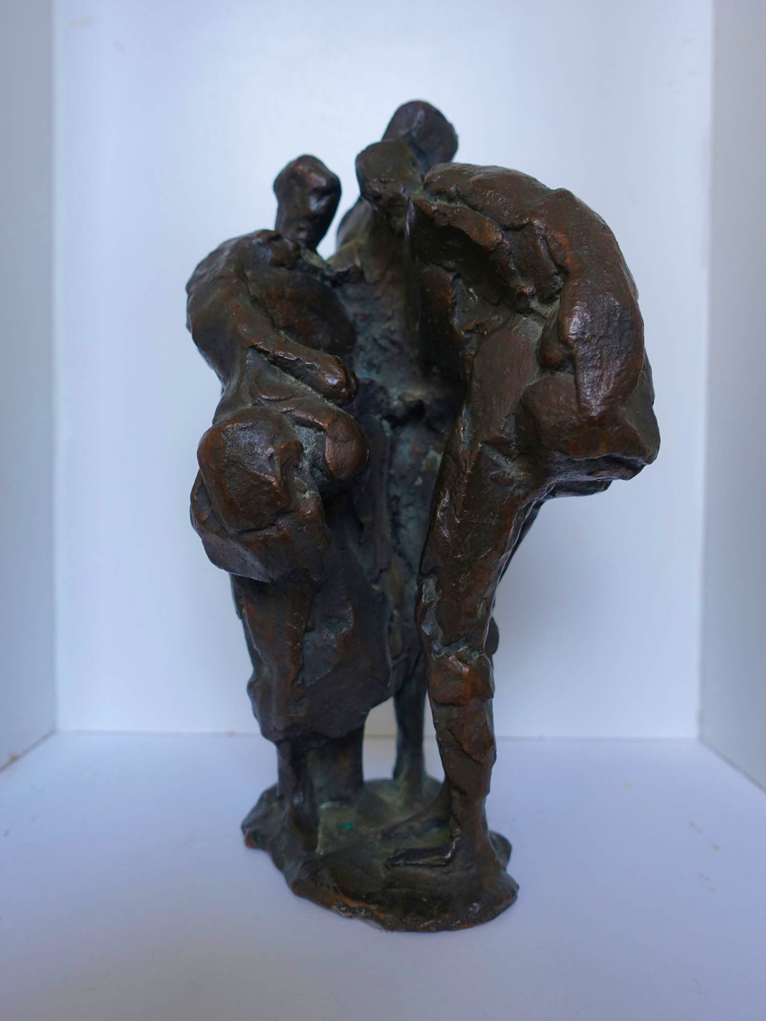 Peter Erftemeijer - "de Ontmoeting" in brons. kopen? Bied vanaf 400!