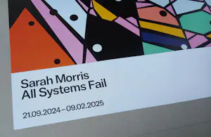 Sarah Morris - All Systems Fail Ausstellungsplakat Stuttgart 2024 kopen? Bied vanaf 40!