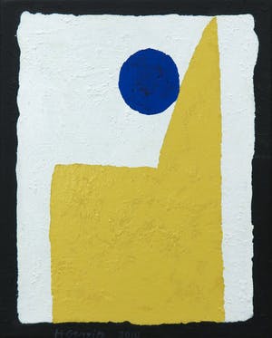 Harrie Gerritz - Acryl op doek, Dark moon kopen? Bied vanaf 500!