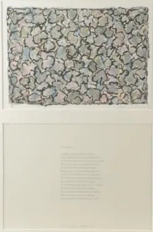 Jan Wolkers - "Winterbeelden" - Lithografie met gedicht, Ingelijst kopen? Bied vanaf 220!