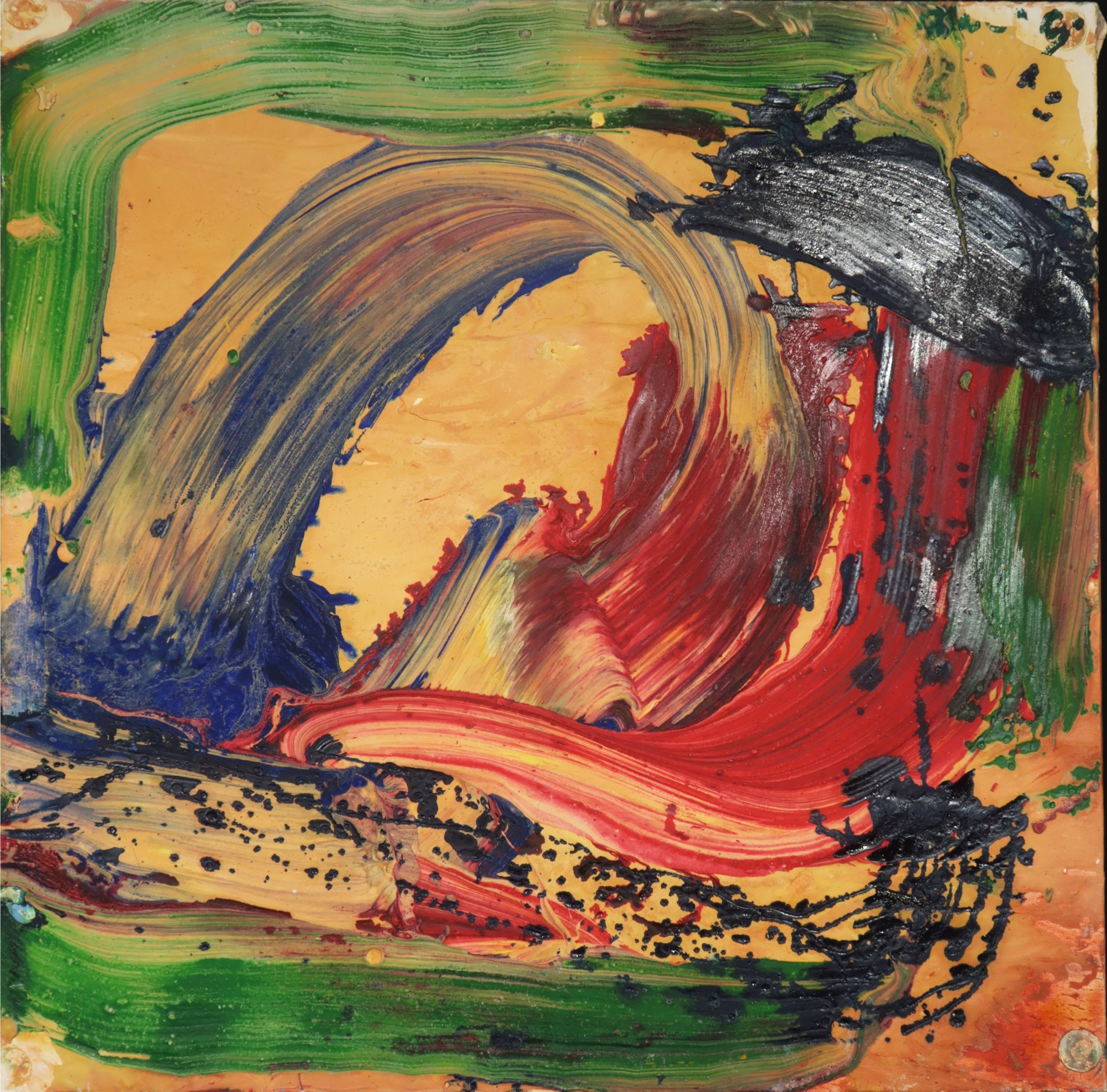 Matt Lamb - (Let op conditie) Olieverf en gemengde technieken op doek, Zonder titel (Groot) kopen? Bied vanaf 1!