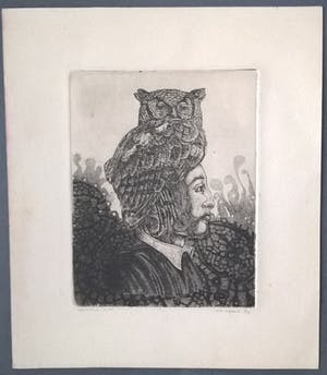 Frans van Hienen - gesigneerde ets kopen? Bied vanaf 50!