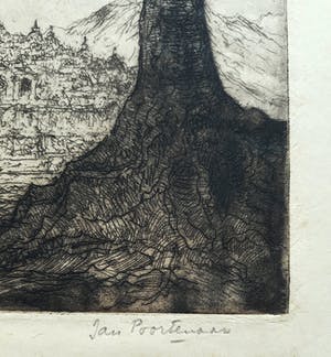 Jan Poortenaar - Boroboedoer, complete uitgave met 6 gesigneerde etsen kopen? Bied vanaf 250!
