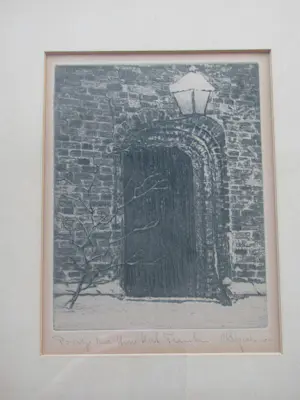 Abe Gerlsma - Poortje Nederlands Hervormde Kerk Franeker kopen? Bied vanaf 35!