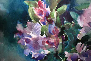 Hen Euverman - impressionistisch bloemenboeket in een kwaliteitslijst kopen? Bied vanaf 100!