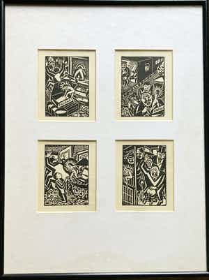 Frans Masereel - “Die idee” verkocht voor € 50!