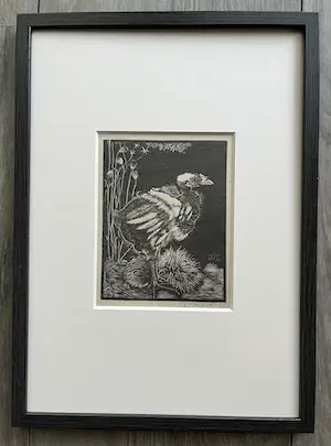 Jan Mankes - Originele Heliogravure - Nestkuiken 1927 kopen? Bied vanaf 95!