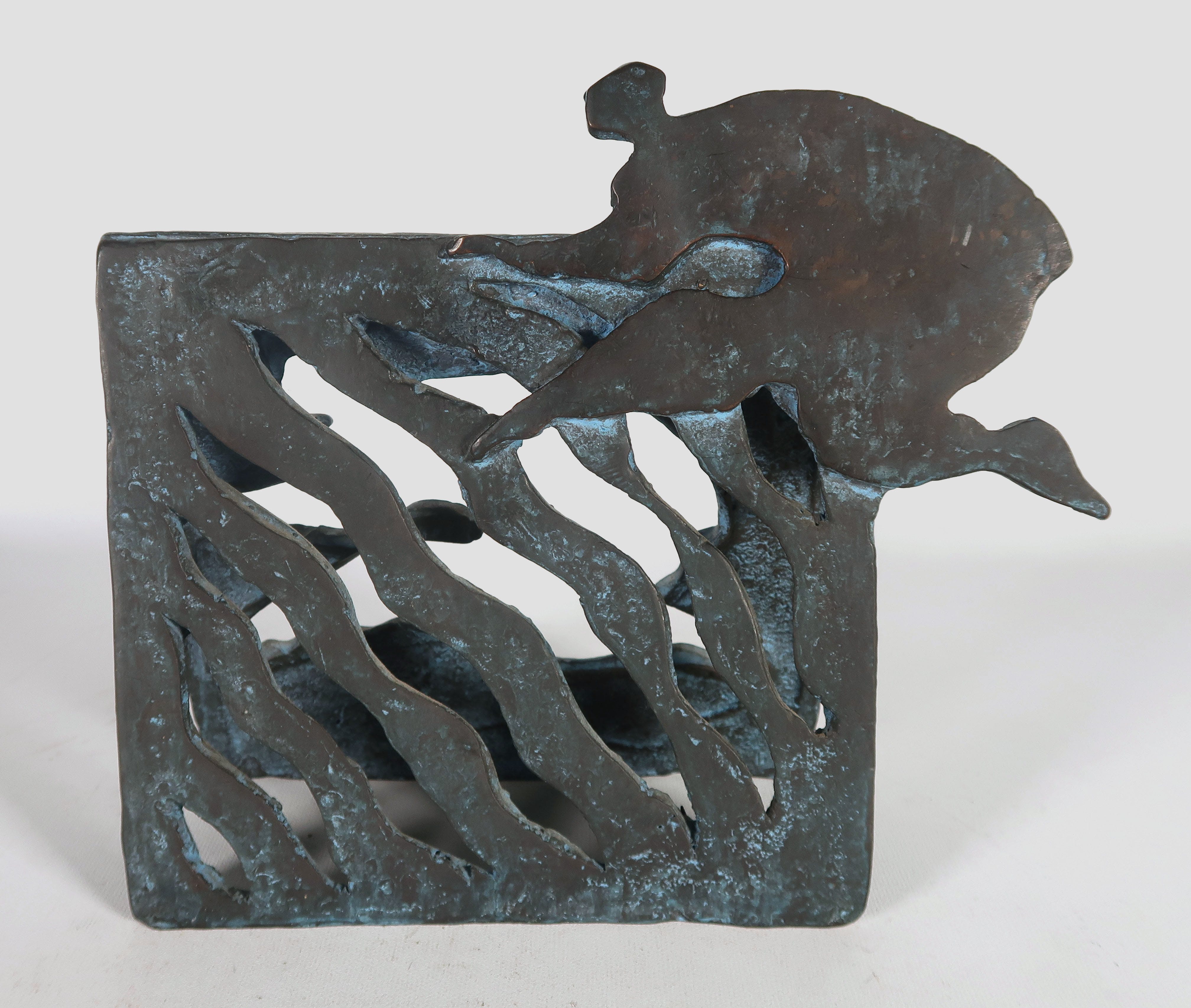 Eric Claus - Brons, Henri Neri Castaneda (inclusief boek) verkocht voor € 450!