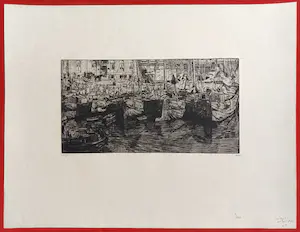 Pieter Dupont - Damrak, zinkets kopen? Bied vanaf 1!