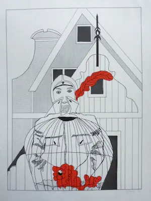 Jacob Zekveld - Man met vis kopen? Bied vanaf 75!