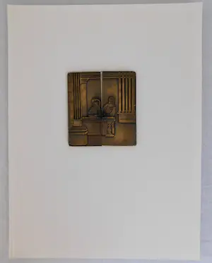 Vic Gentils - Apostolorum Limina Brons - met brons drieluik Vic Gentils kopen? Bied vanaf 50!