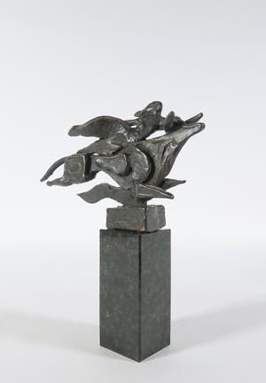 Eric Claus - Bronzen beeld, Europa en de stier kopen? Bied vanaf 400!