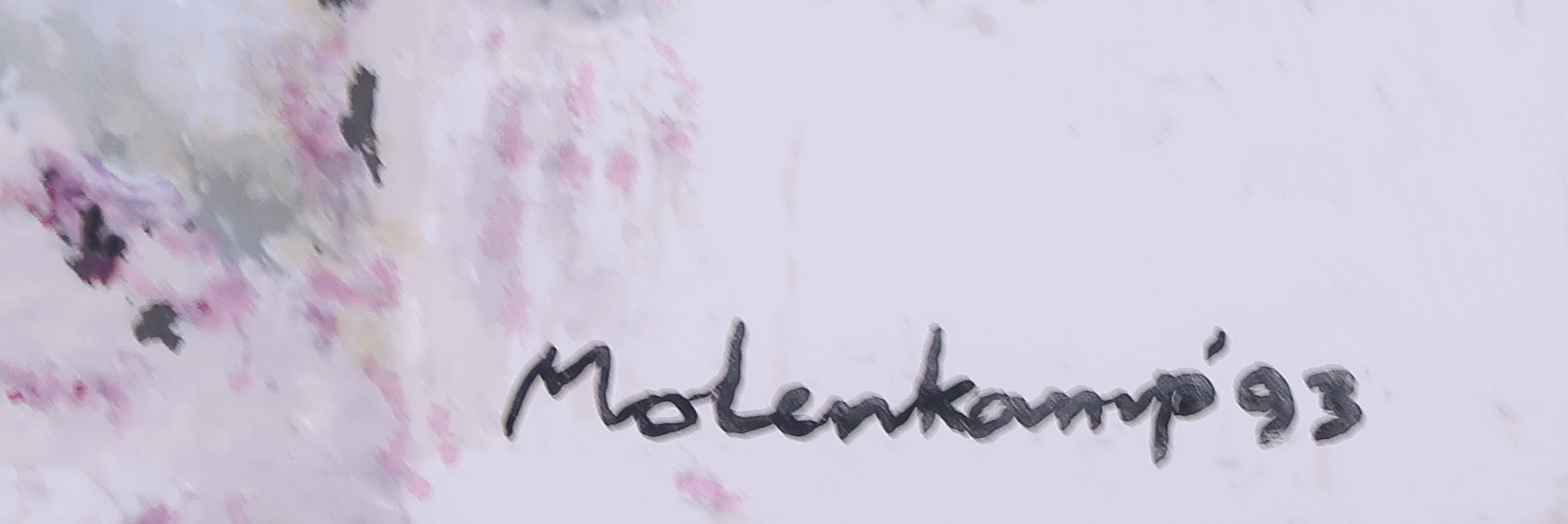 Nico Molenkamp - Zeefdruk, Vogel kopen? Bied vanaf 1!