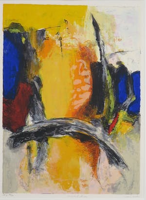 Hans Vanhorck - Litho, Meditation - Ingelijst kopen? Bied vanaf 1!
