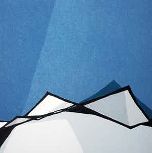 Fon Klement - Toiture bleue, hoogdruk boardsnede verkocht voor € 150!