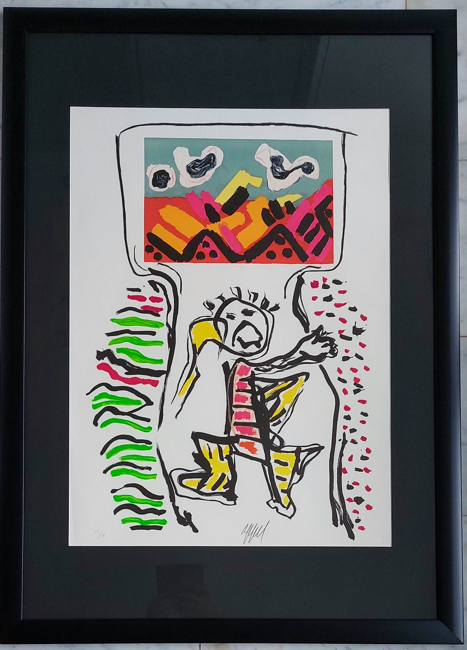 Karel Appel - Cobra figuur - oplage 7 van 10 kopen? Bied vanaf 595!