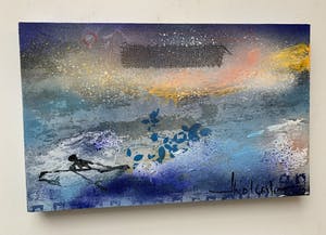 Theo Koster - Hou vol kleine man op die grote zee kopen? Bied vanaf 75!