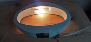 Philips - Design van Philips i.c.m. Massive: Tafellamp in aluminium met witte coating kopen? Bied vanaf 65!