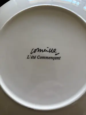 Corneille - Serveerschaal “ L’été commencant “ kopen? Bied vanaf 60!