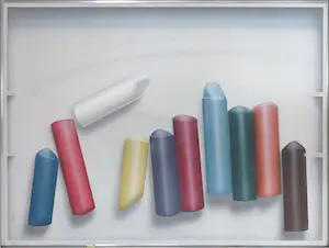 Ton Klop - Olieverf op doek, Kleurendoos III - Ingelijst (Zeer groot) kopen? Bied vanaf 150!