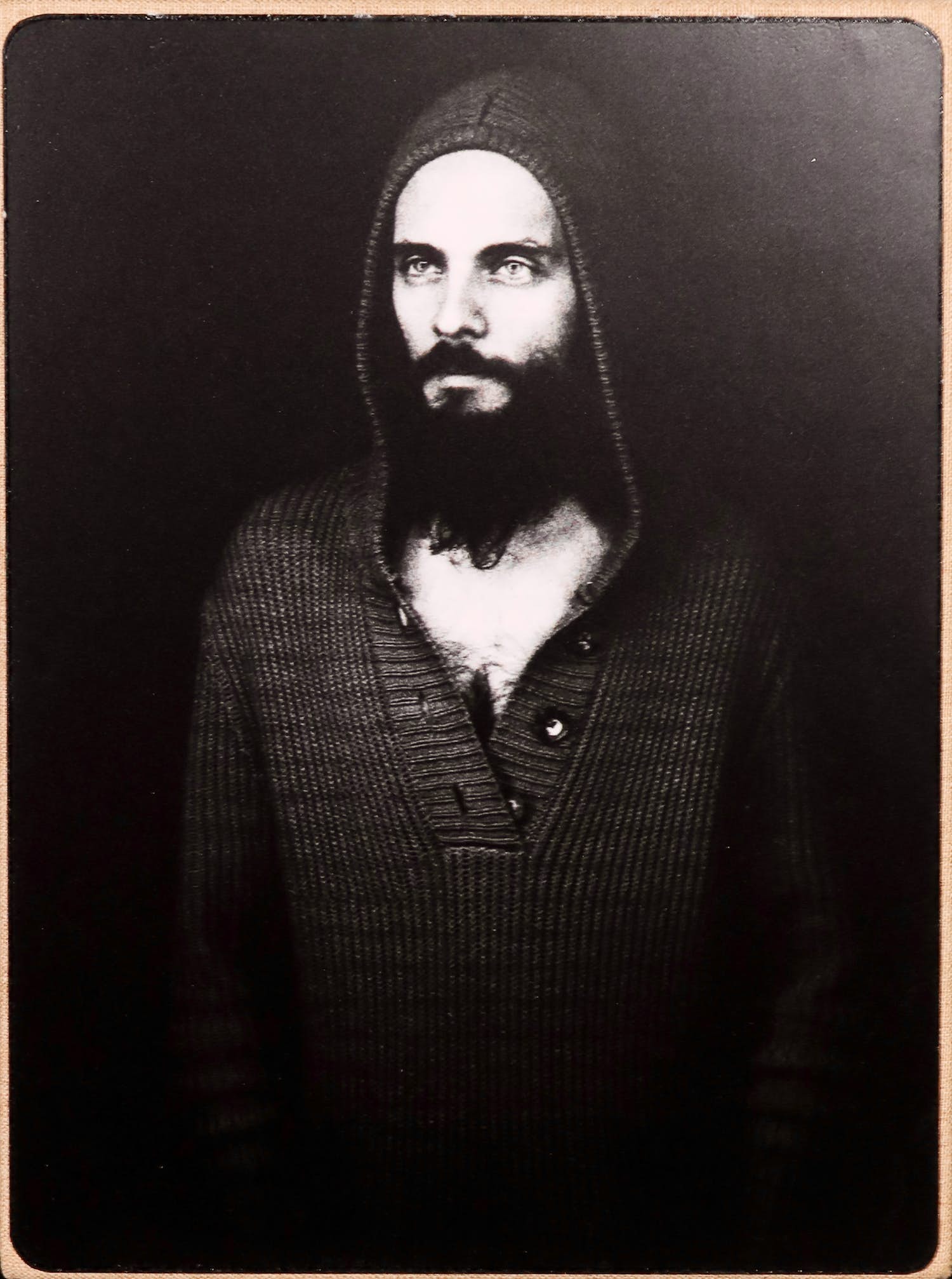 Andrei Petrescu - foto op dibond op textiel, Hristos kopen? Bied vanaf 50!