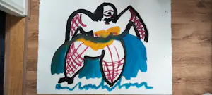 Anton Heyboer - Can can danseres kopen? Bied vanaf 169!