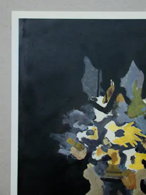 Georges Braque - Vaas met gele bloemen en palet - 1955 - Originele lithografie - Mourlot kopen? Bied vanaf 80!