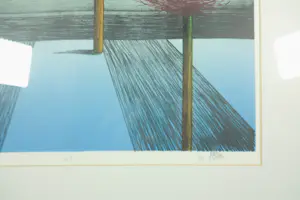 Buy Helmut Böhm - Lithografie, Zonder titel - Ingelijst? Bid from 20!