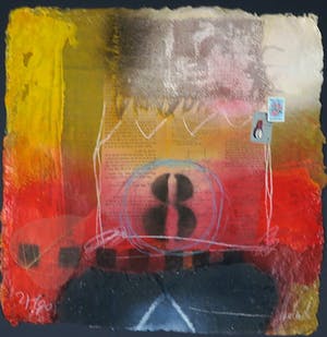 Theo Koster - Collage, Zonder titel, 8 kopen? Bied vanaf 1!