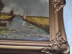 Niet of onleesbaar gesigneerd - Landschap, Stilleven kopen? Bied vanaf 1!