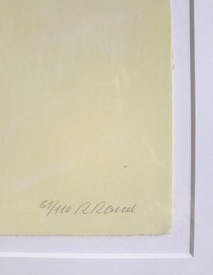 Roger Raveel - De schilderijenoptocht, litho (mooi ingelijst, groot) kopen? Bied vanaf 1050!