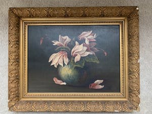 Willem Weverling - Roze bloemen in vaas kopen? Bied vanaf 70!