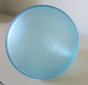 Vincenzo Nason - Lichtblauwe dikwandige wankelkaraf - Murano kopen? Bied vanaf 1!