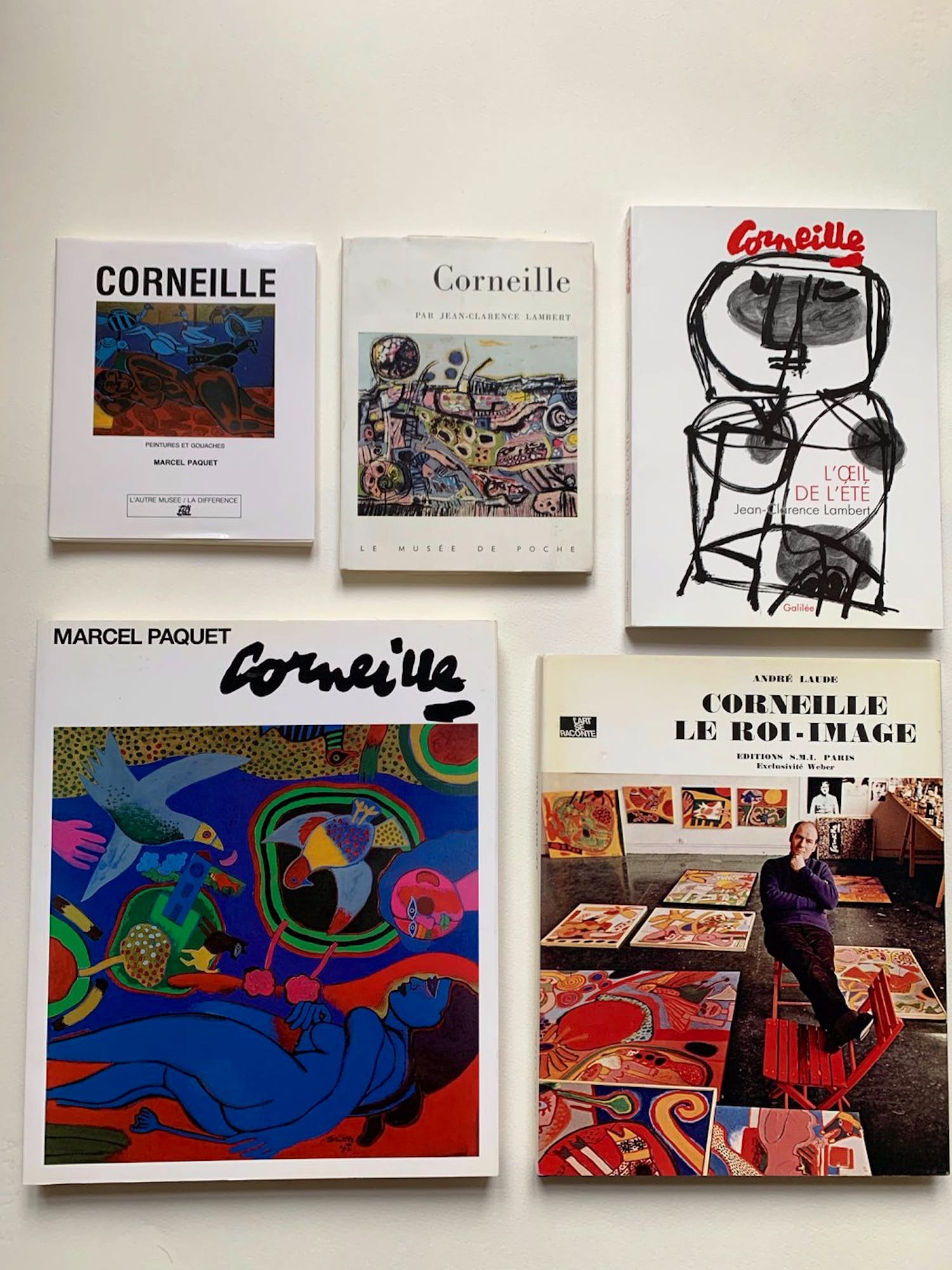 Corneille - Set van 5 referentiemonografieën verkocht voor € 50!