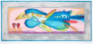 Norman Laliberte - Ets en aquatint, Cupido & Psyche verkocht voor € 1!