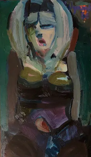 Wijnand van Lieshout - expressionistische vrouw kaufen? Bieten Sie von 200!