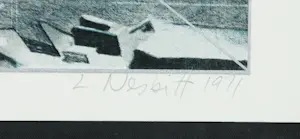 Lowell Nesbitt - Litho, Barriers kopen? Bied vanaf 1!