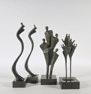 Corry Ammerlaan - Lot van 4 beeldjes kopen? Bied vanaf 1!